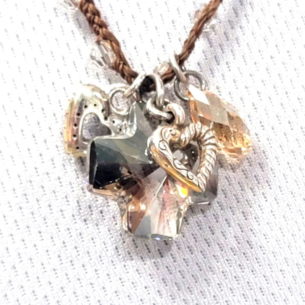 BRIGHTON RETIRED KRAMA CROSS NECKLACE NWOT - Picture 3 of 6